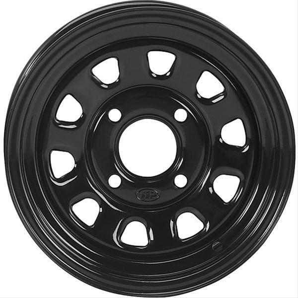 ITP 1221753014 ITP Delta Steel Black Wheels - Intensery