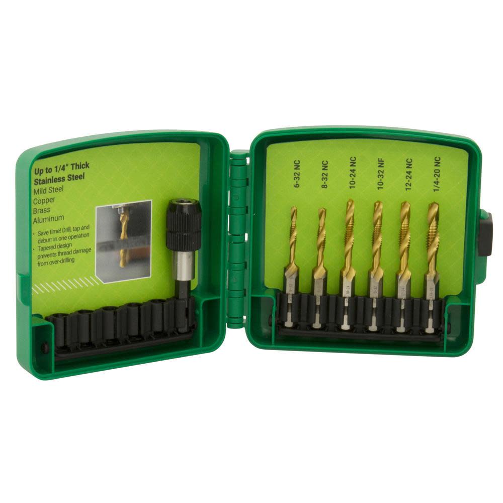 7 Piece Inch Stainless Steel DTAP Kit - Intensery