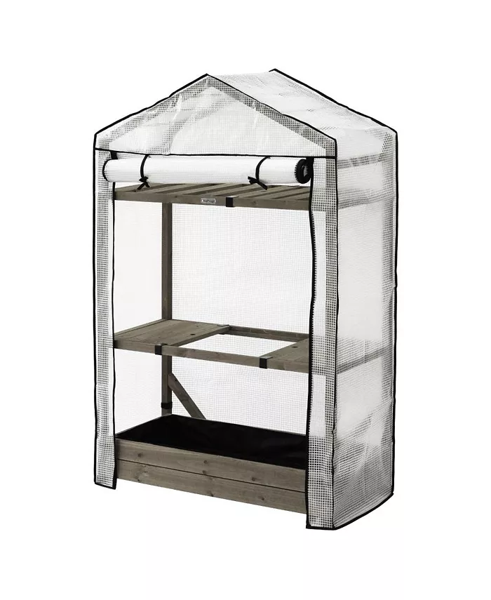 VegTrug Tomato Greenhouse PE Cover - Natural (FSC 100%) - Intensery