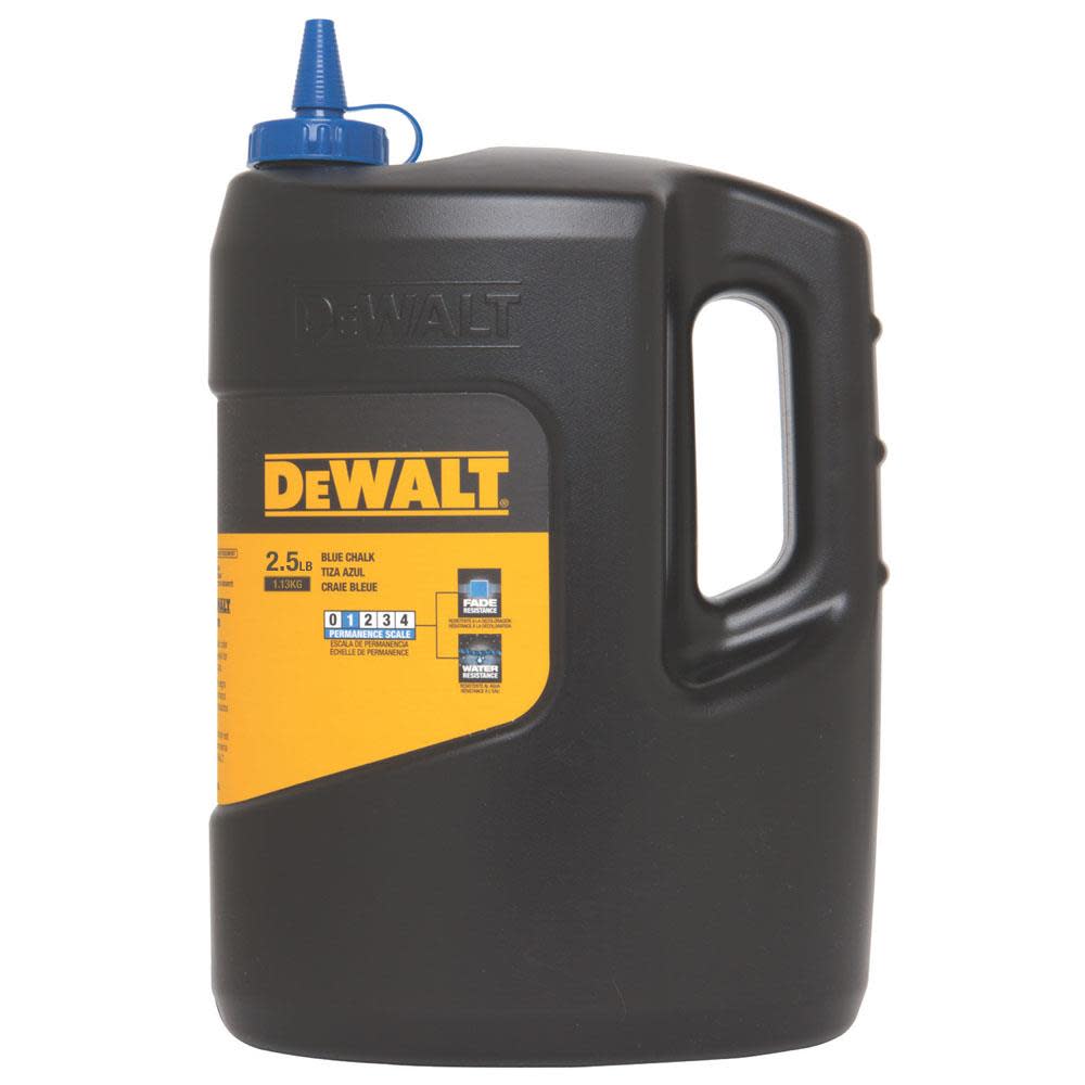 DEWALT 2.50 lb Chalk- Blue DWHT47058 from DEWALT - Intensery