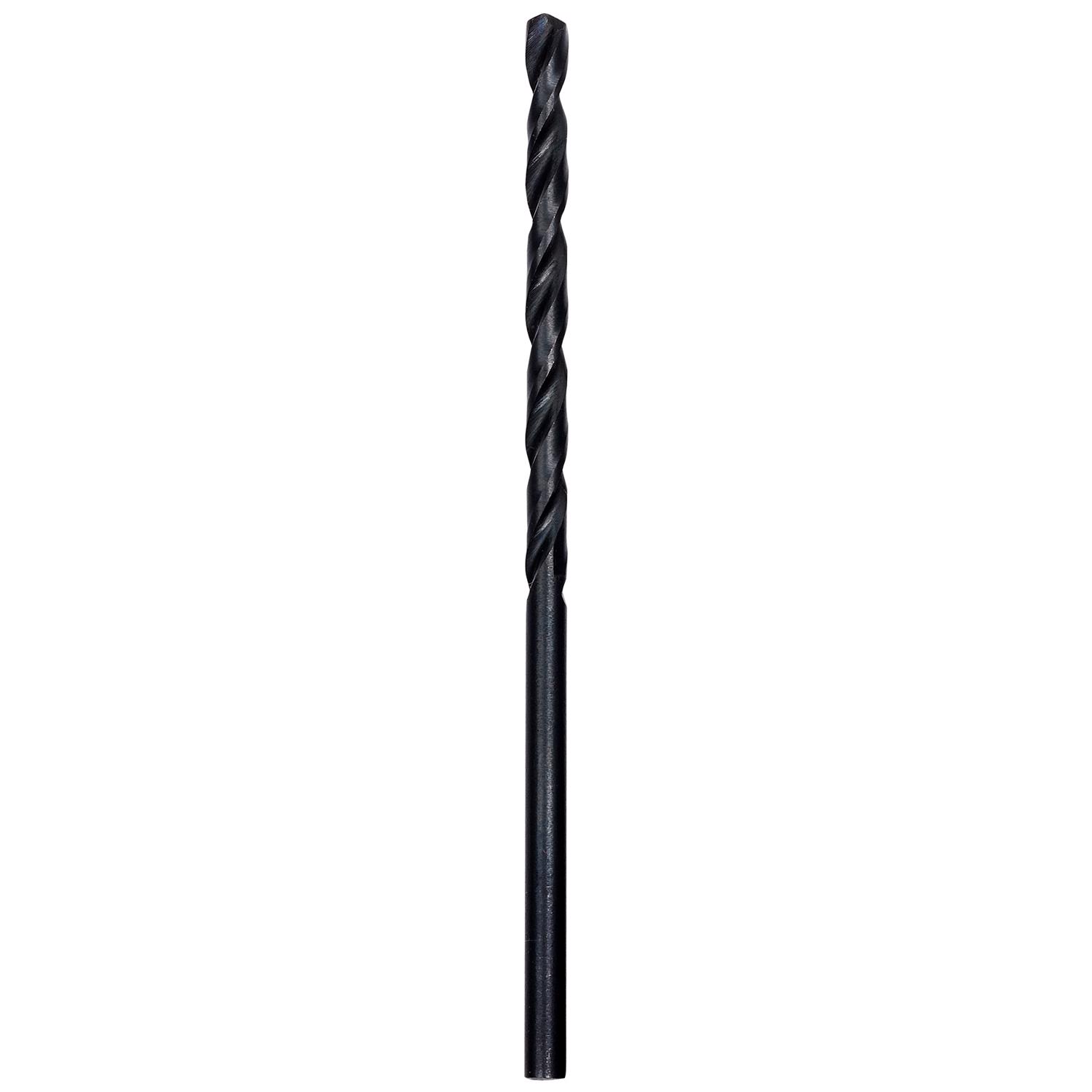 Milwaukee Thunderbolt 7/64 in. X 2-5/8 in. L Black Oxide Drill Bit 2 pk - Intensery