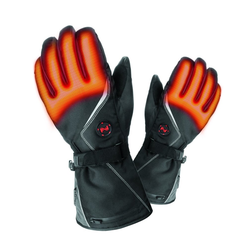 Mobile Warming Heated Gloves 5V Black Large - Intensery