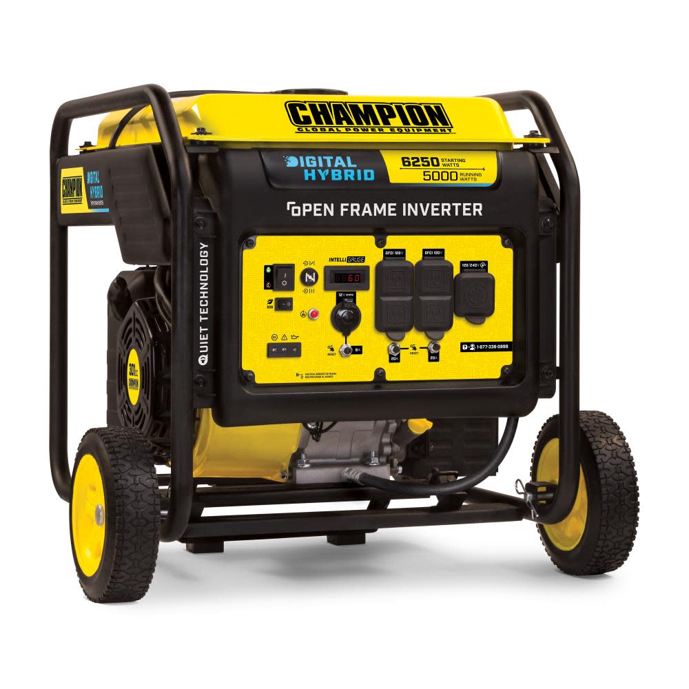 Champion 6250-Watt Open Frame Inverter with Quiet Technology - Intensery