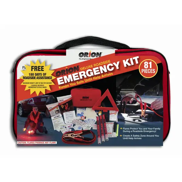 Orion Deluxe Roadside Emergency Kit - Intensery