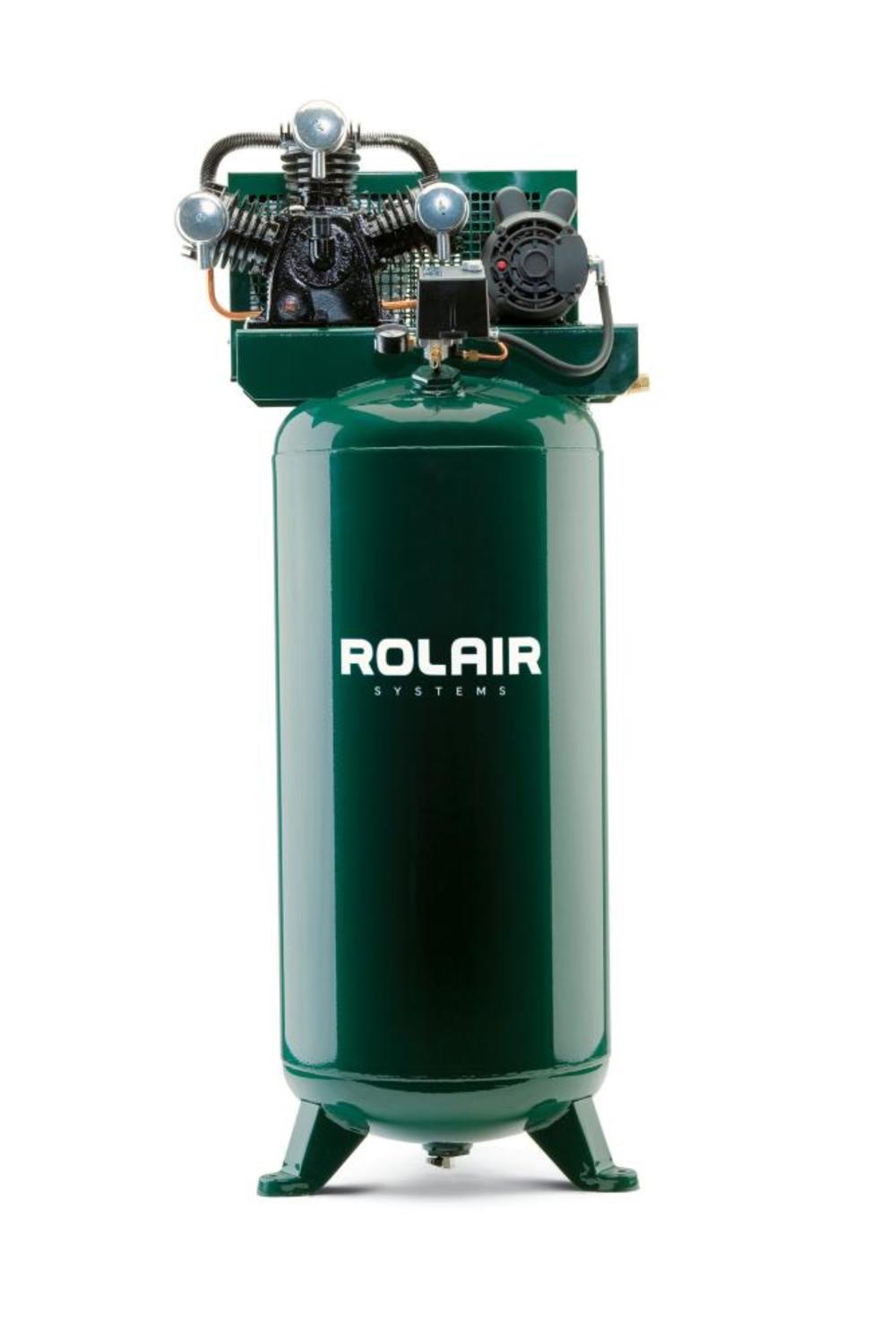 5 HP (230V)， 16CFM Vertical 60 Gall Compressor - Intensery