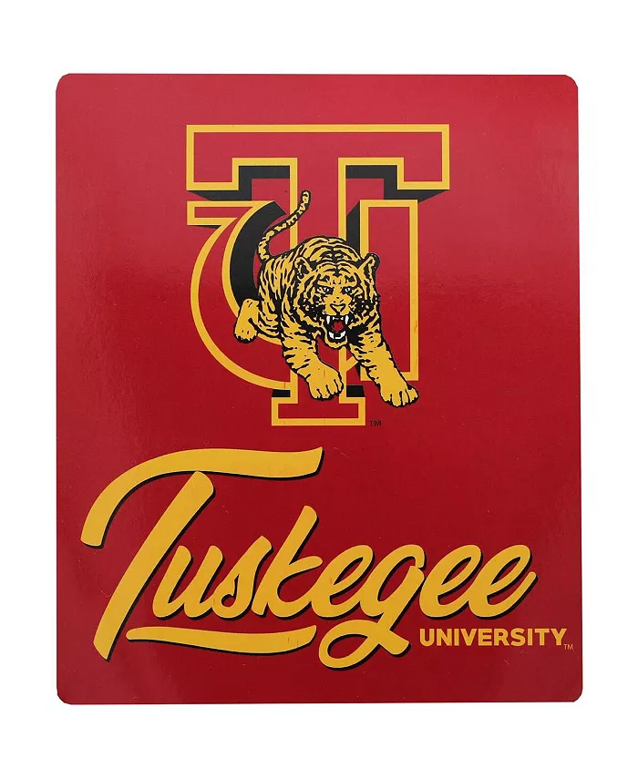 Northwest Company The Tuskegee Golden Tigers 50'' x 60'' Signature Raschel Plush Throw Blanket - Intensery