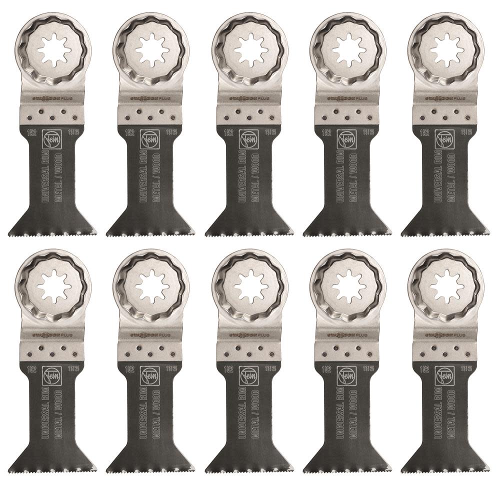 StarlockPlus E-Cut 152 Universal Saw Blade with Bi Metal Toothing for Various Applications - Intensery
