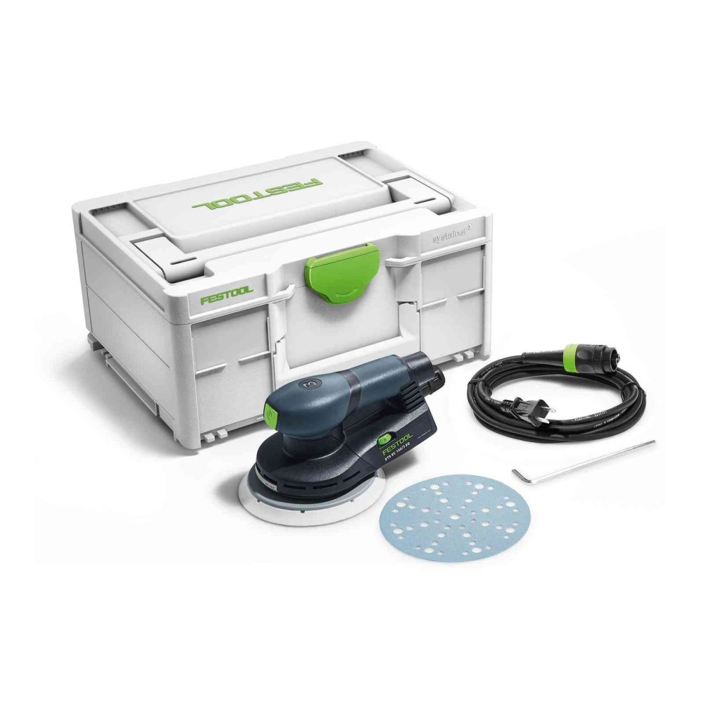 Festool 400W ETS EC150/3 EQ-Plus Random Orbital Sander - Intensery