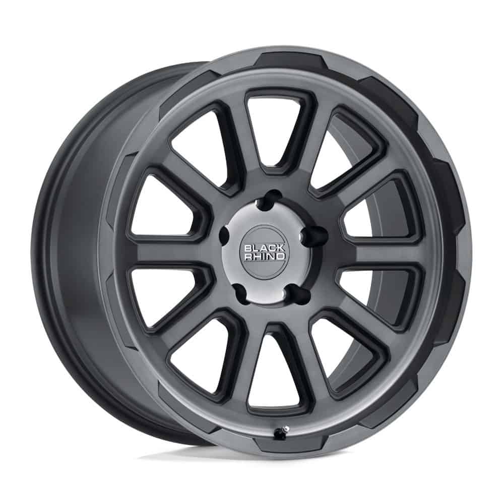 Black Rhino BLCHS 18X9.5 6X5.5 BRSH-GNMTL -18MM - Intensery