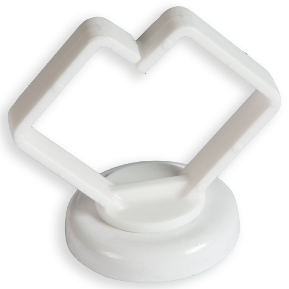 Mag Daddy Magnetic Cable Holder White 1/2 10pk - Intensery