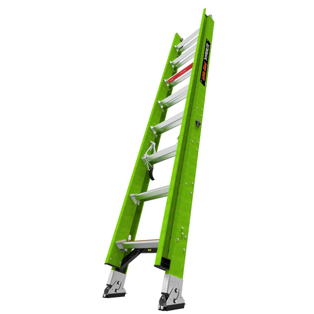 HyperLite 16 ft Type IAA Fiberglass Extension Ladder - Intensery