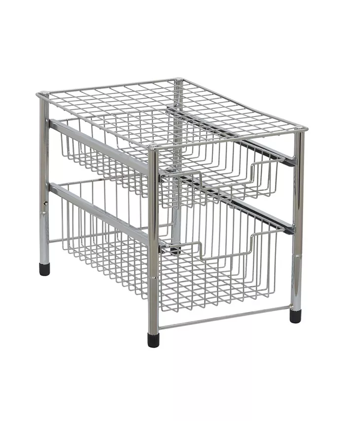 Household Essentials Double Pull Out Basket - Intensery