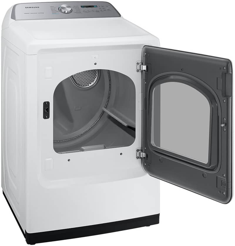 7.4 Cu. Ft. White Smart Gas Dryer With Steam Sanitize+ - Intensery