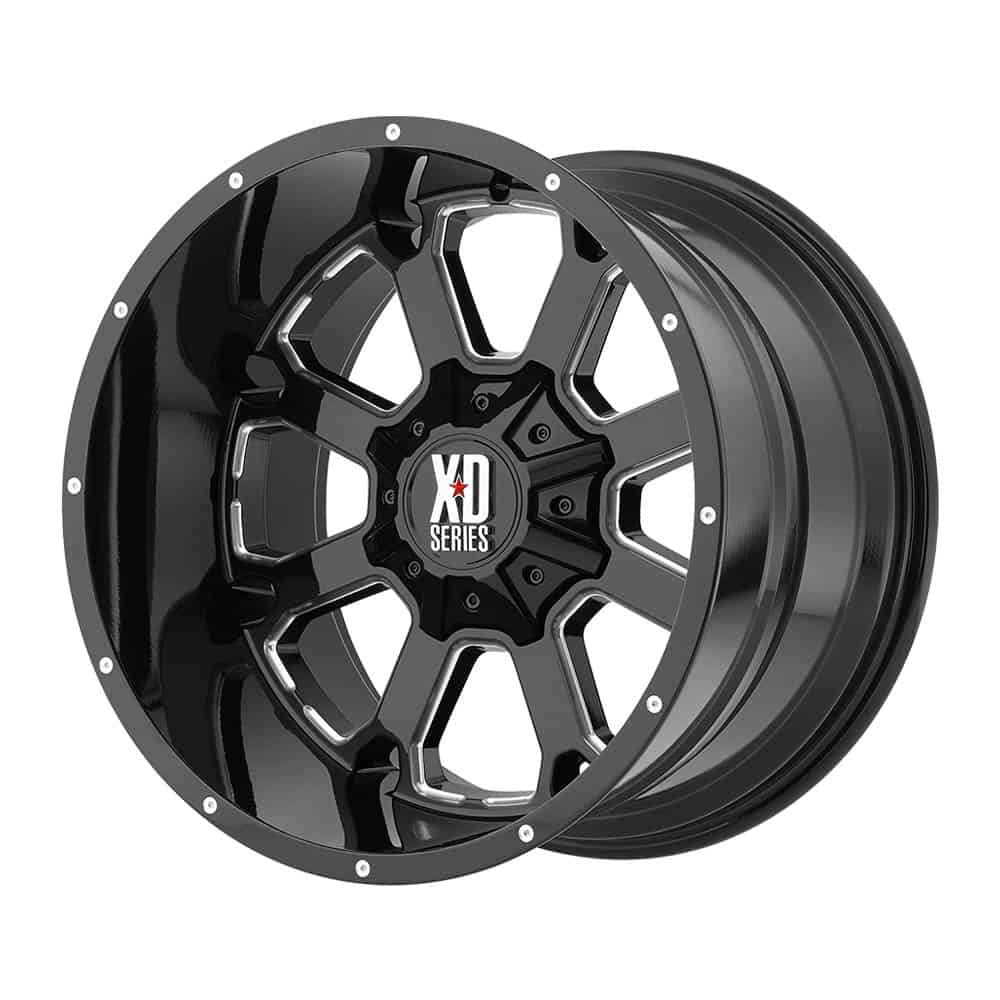 XD XD825 BUCK 25 XD825 20X9 8X6.5 G-BLK MILL 00MM - Intensery