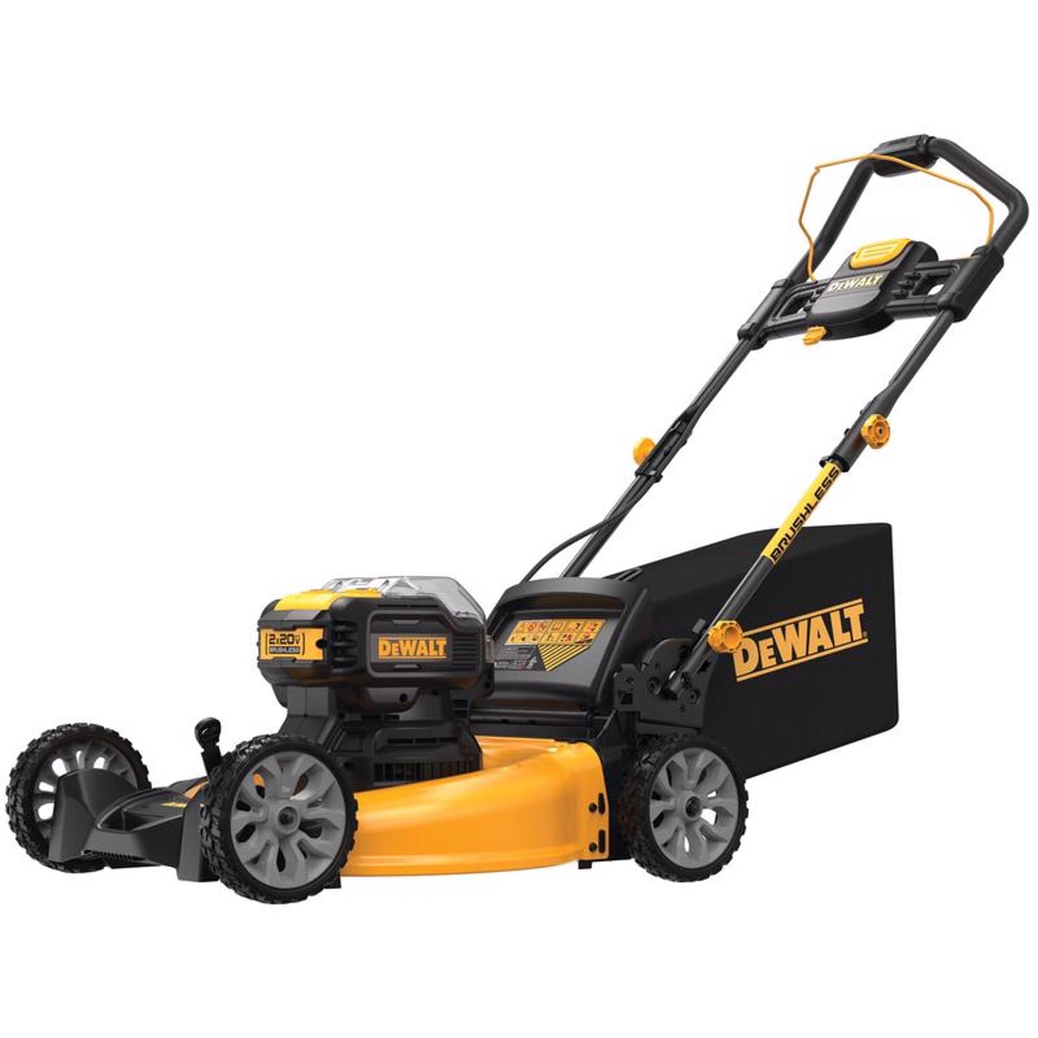 DeWalt 20V MAX DCMWP233U2 21 in. 20 V Battery Lawn Mower Kit (Battery \u0026 Charger) - Intensery