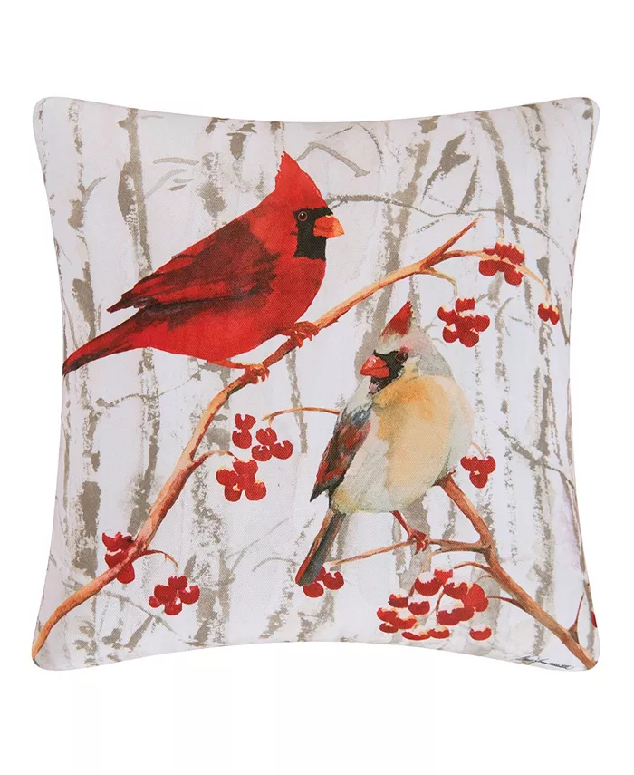 CandF Home Cardinal Pair Indoor Outdoor Pillow - Intensery