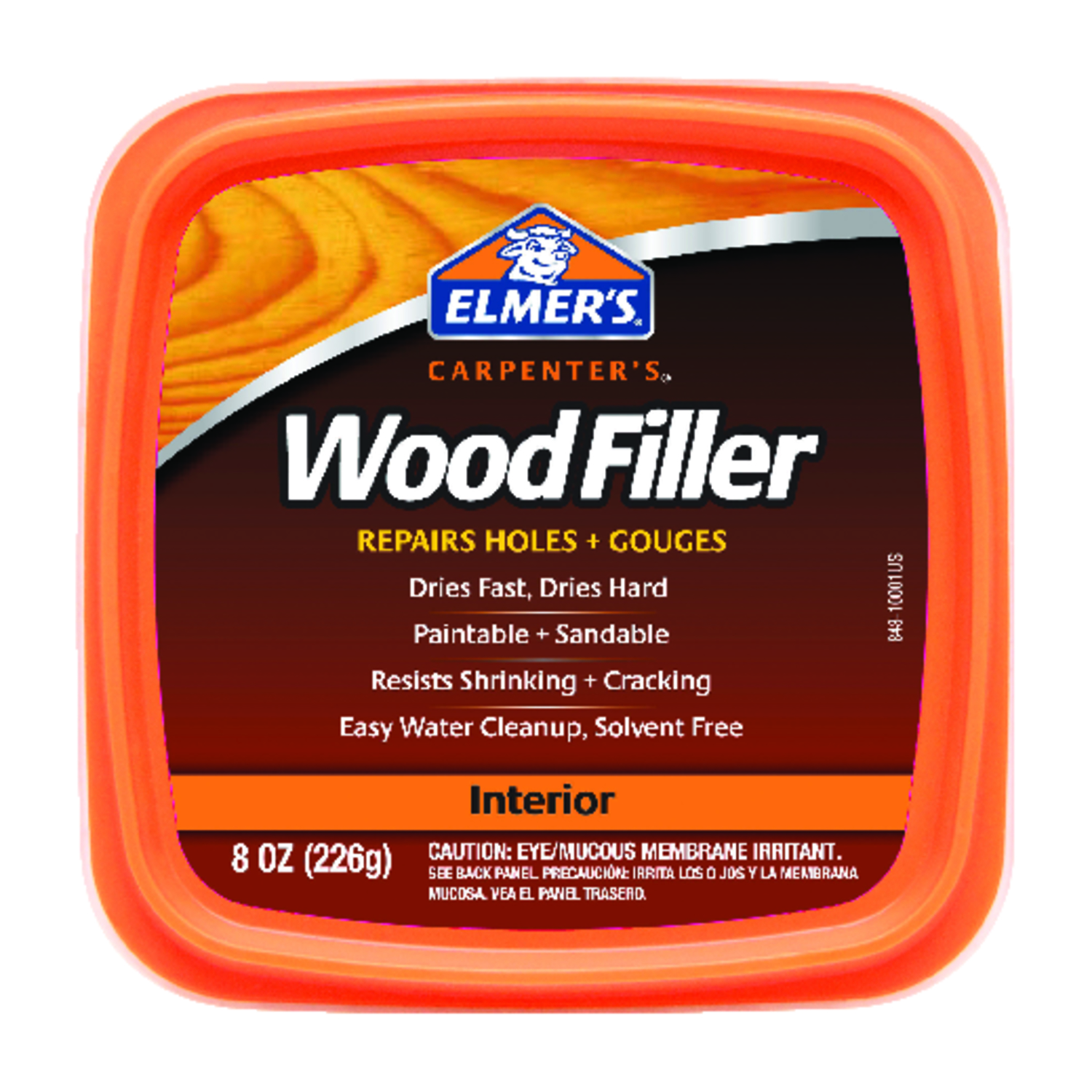 Elmer\u0027s Carpenter\u0027s Light Brown Wood Filler 8 oz - Intensery