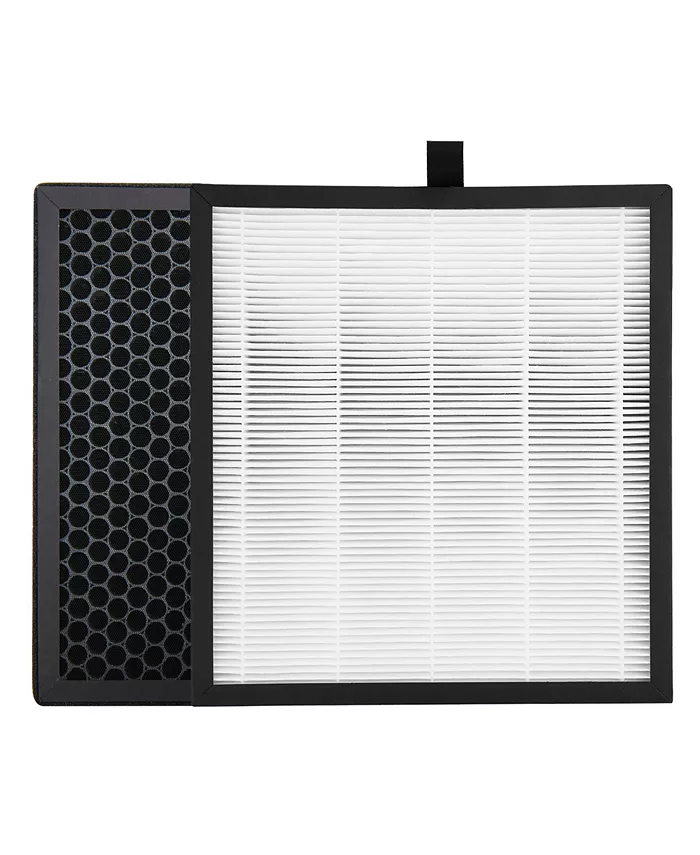 Costway 2-in-1 Air Purifier Replacement Filter True HEPA Filter + Active Carbon Filter - Intensery