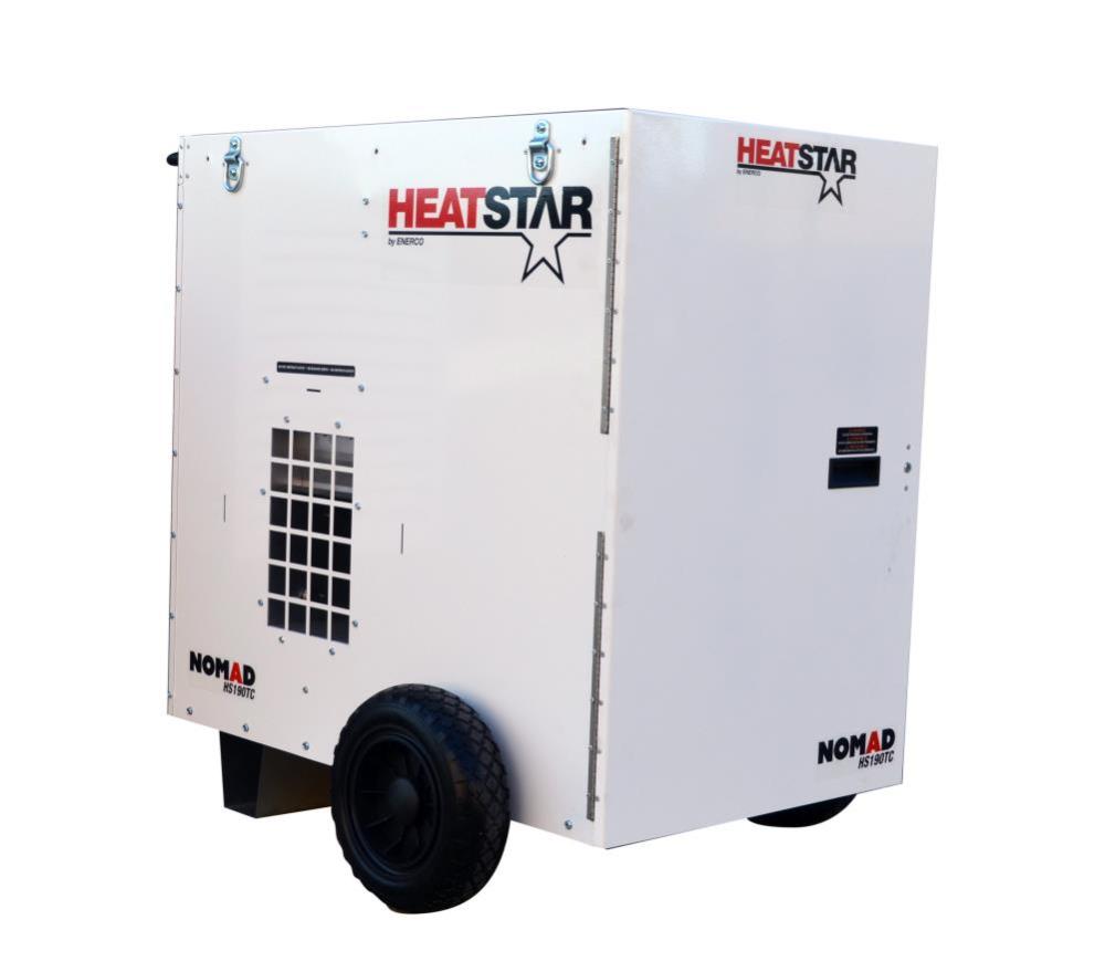 190 BTUs NOMAD Duel Fuel Tent Heater - Intensery