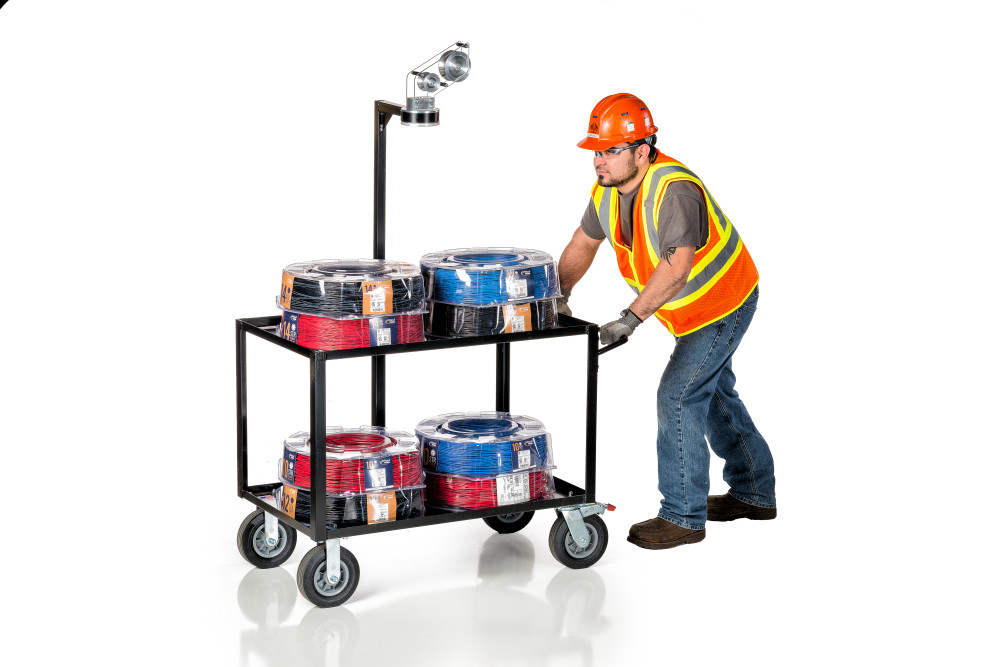 SIMpull™ CoilPAK™  Utility Cart - Intensery