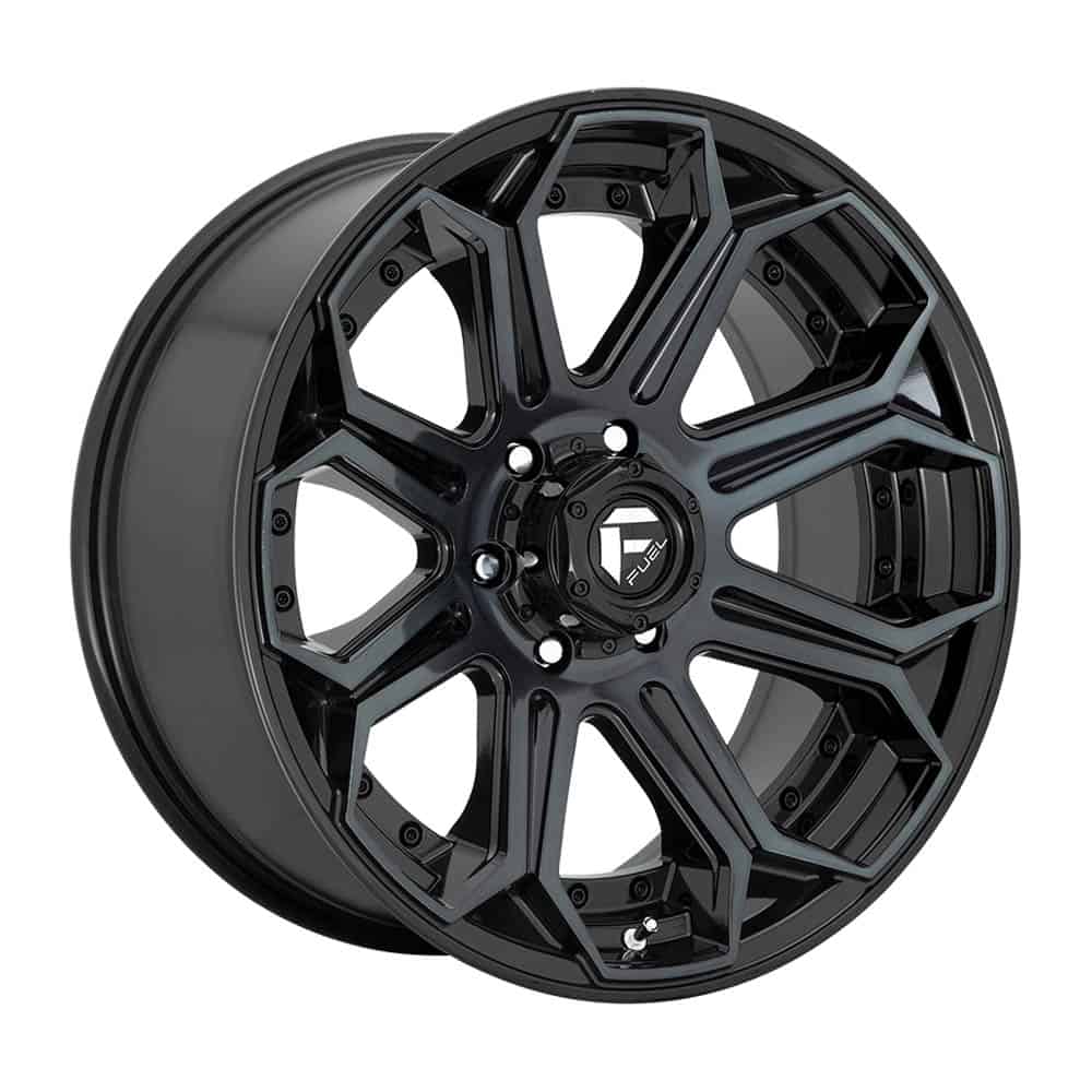 Fuel 1PC D704 SIEGE D704 26X14 6X135 GL-MACH-DDT -75MM - Intensery