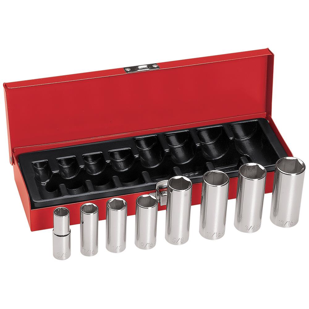 Klein Tools 65502 Klein Tools 3/8 in. Socket Wrench Sets - Intensery