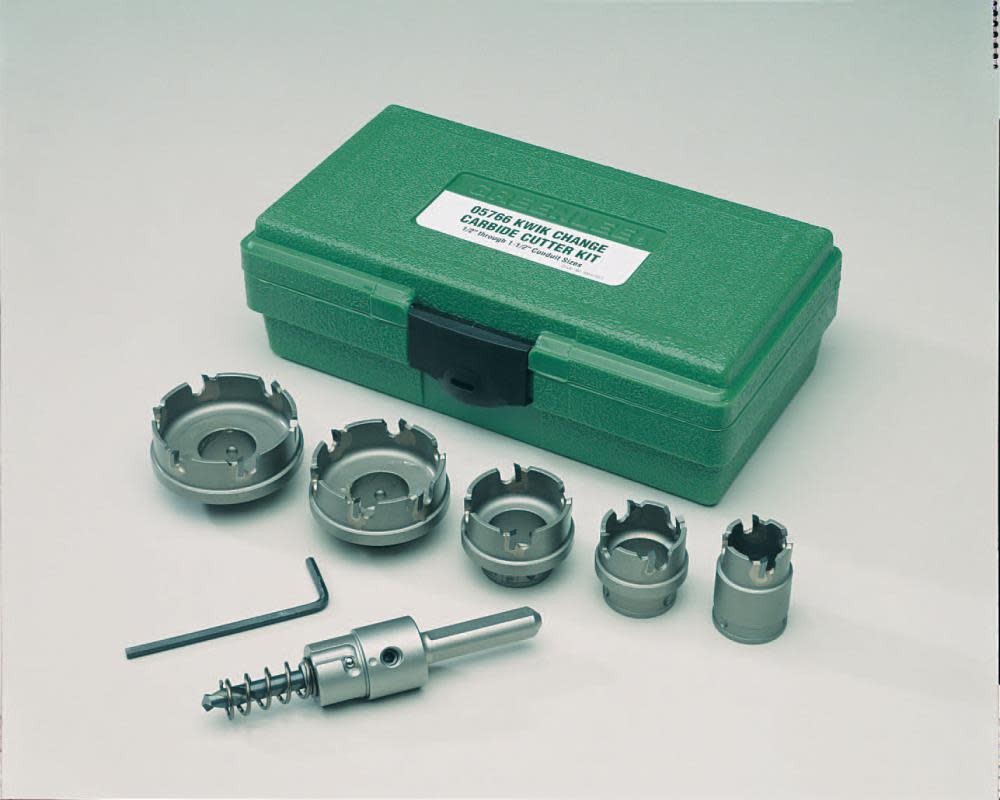 7-PC Carbide Hole Cutter Kit - Intensery