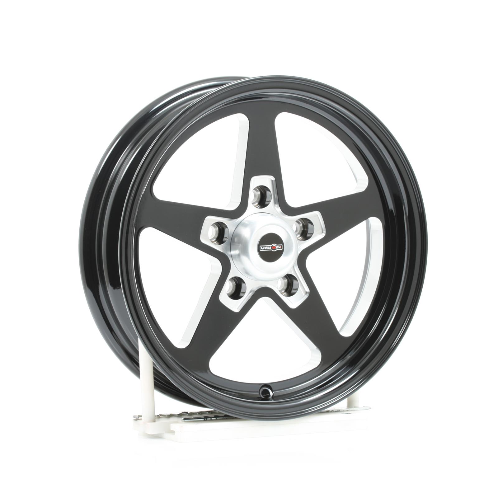 Vision Wheel 571-5461B-19 Vision American Muscle 571 Sport Star II Black Wheels - Intensery