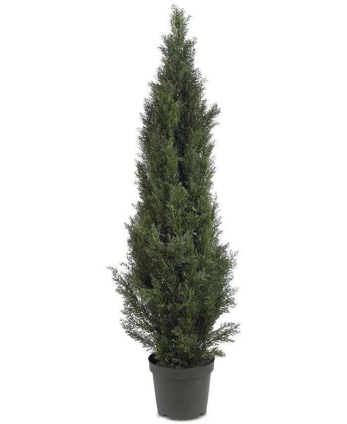 Nearly Natural 5' Mini Cedar Pine Indoor Outdoor Tree - Intensery