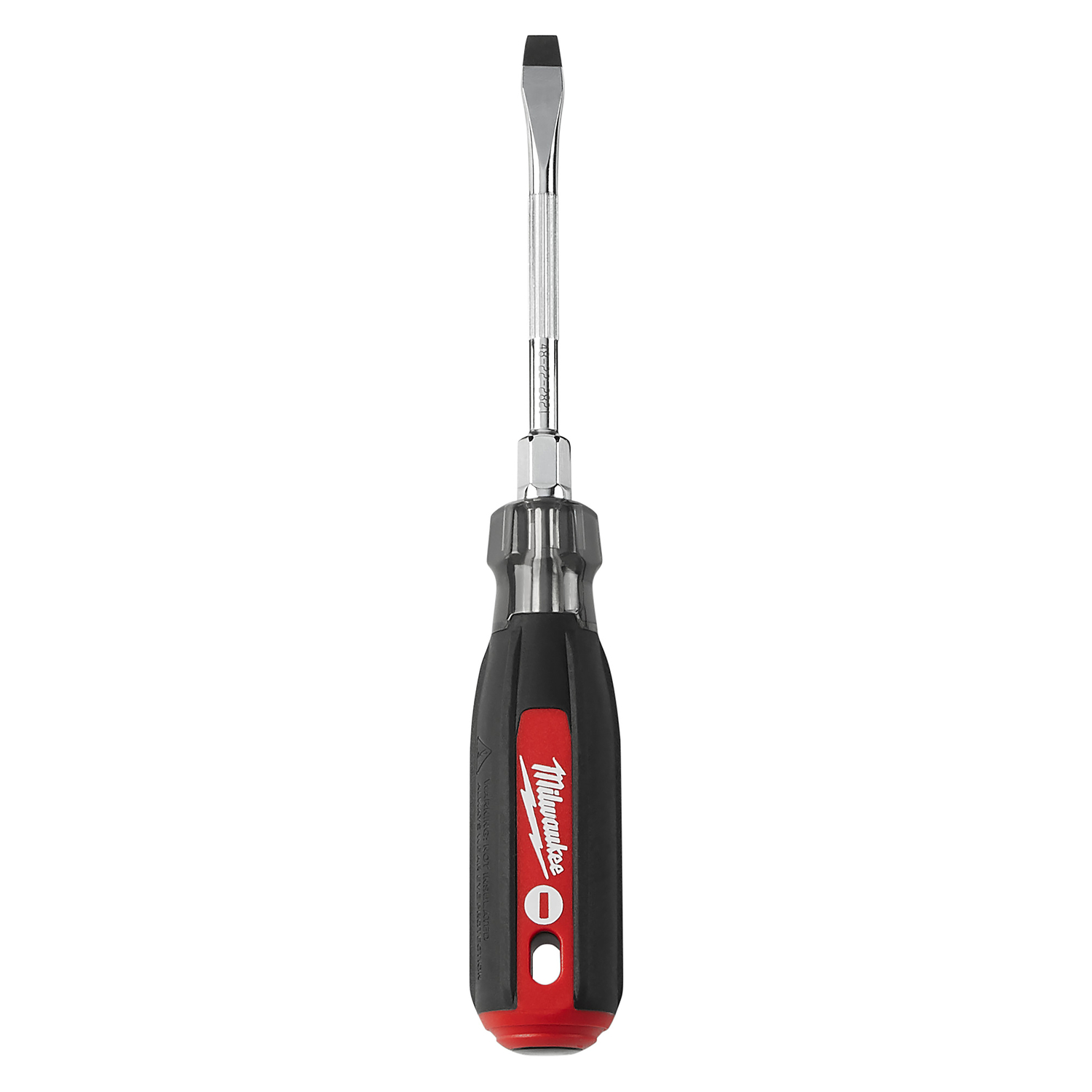 Milwaukee 1/4 in. X 4 in. L Slotted Cushion Grip Screwdriver 1 pc - Intensery