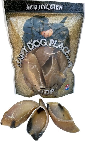 HDP Large Hooves Dog Treats， 1-lb box - Intensery