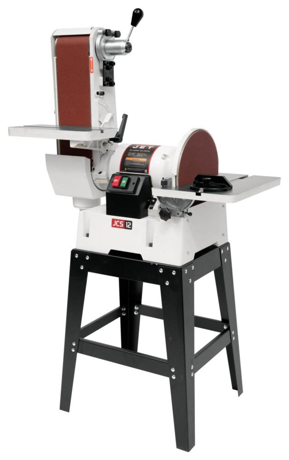 JSG-6DCK 6 In. x 48 In. Belt / 12 In. Disc Sander with Open Stand - Intensery
