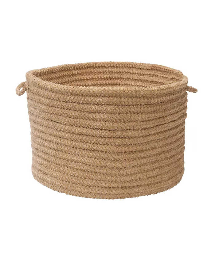Colonial Mills Softex Check Braided Storage Basket - Intensery