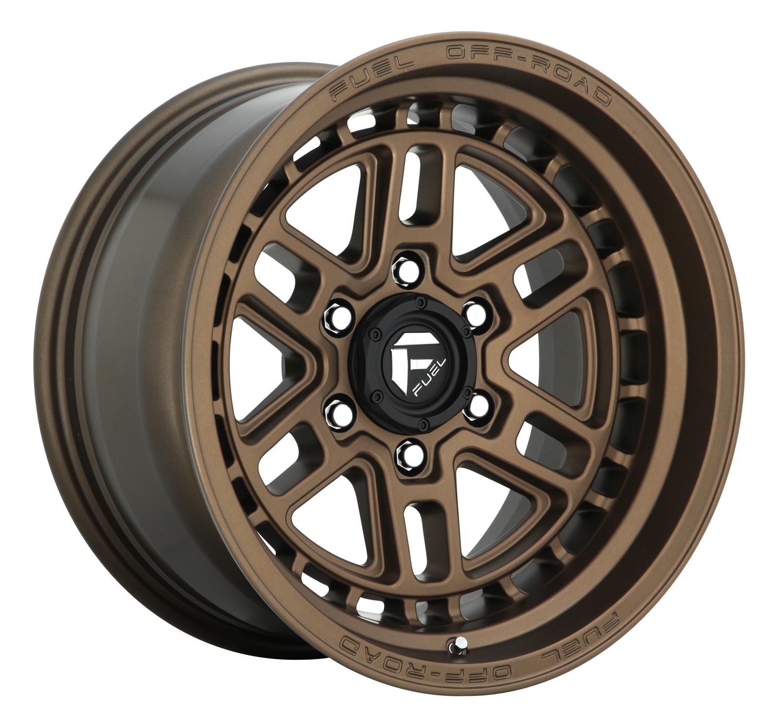 Fuel Off-Road D6691790B445 Fuel Off-Road Nitro 6 D669 Matte Bronze Wheels - Intensery
