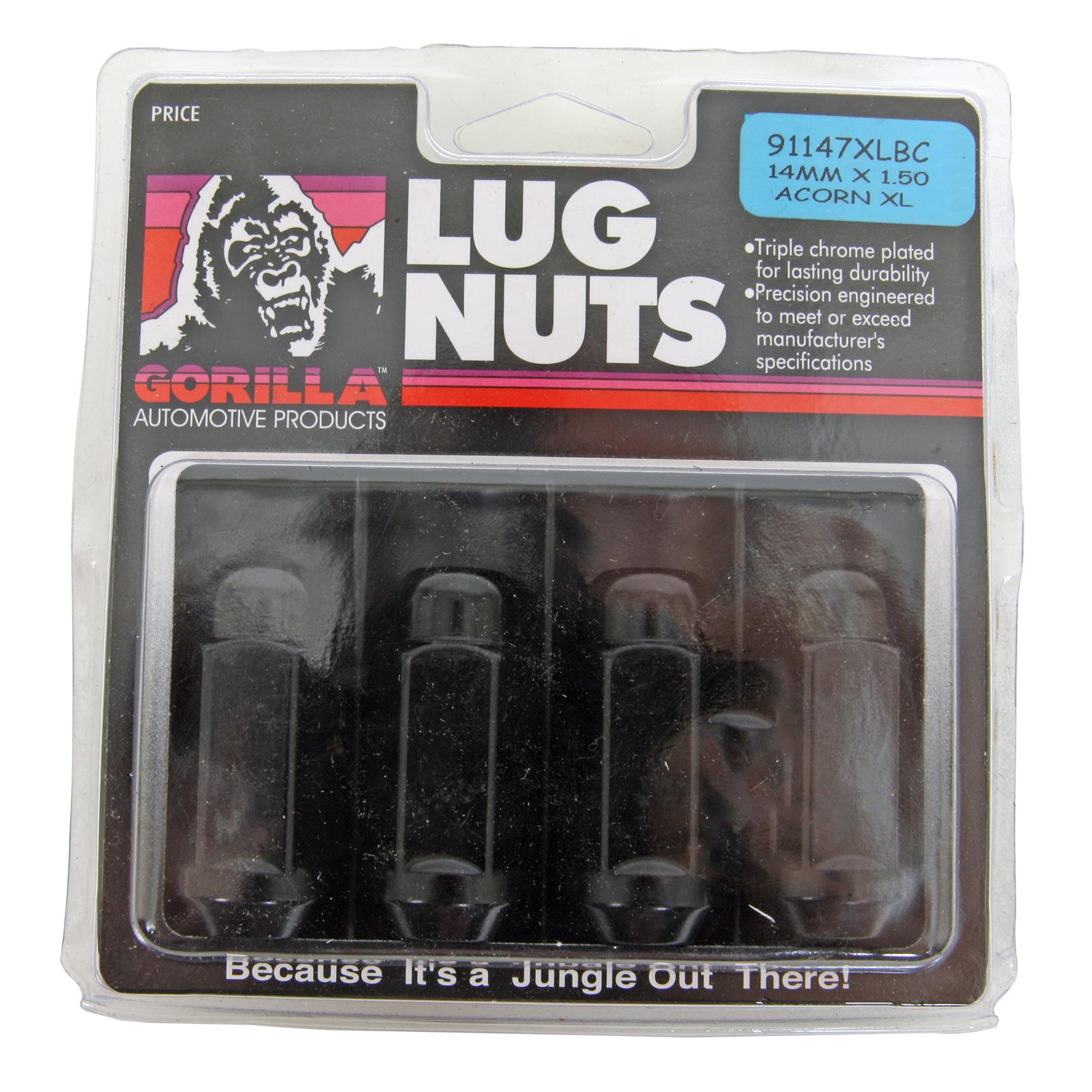 Gorilla Automotive 91147XLBC Gorilla Lug Nuts - Intensery