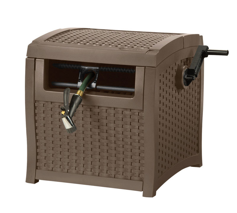 Suncast Smart Trak 225 ft. Brown Retractable Free Standing Hideaway Hose Reel - Intensery