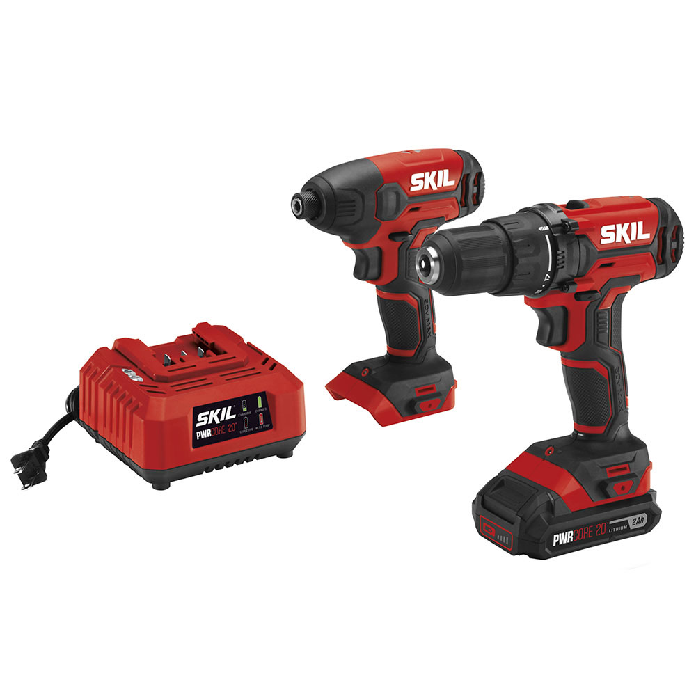 20V DRILL DRIVER and IMPACT DRIVER KIT - Intensery