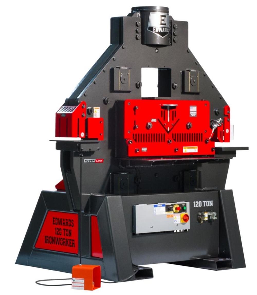120 Ton Ironworker 3 Phase， 230v with PowerLink System - Intensery