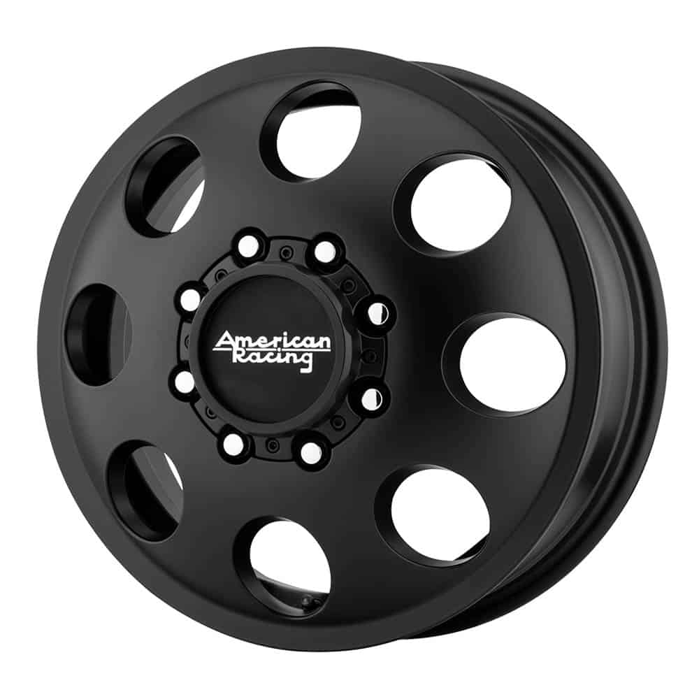 American Racing AR204 BAJA DUALLY AR204 17X6 8X6.5 S-BLK 111MM - Intensery