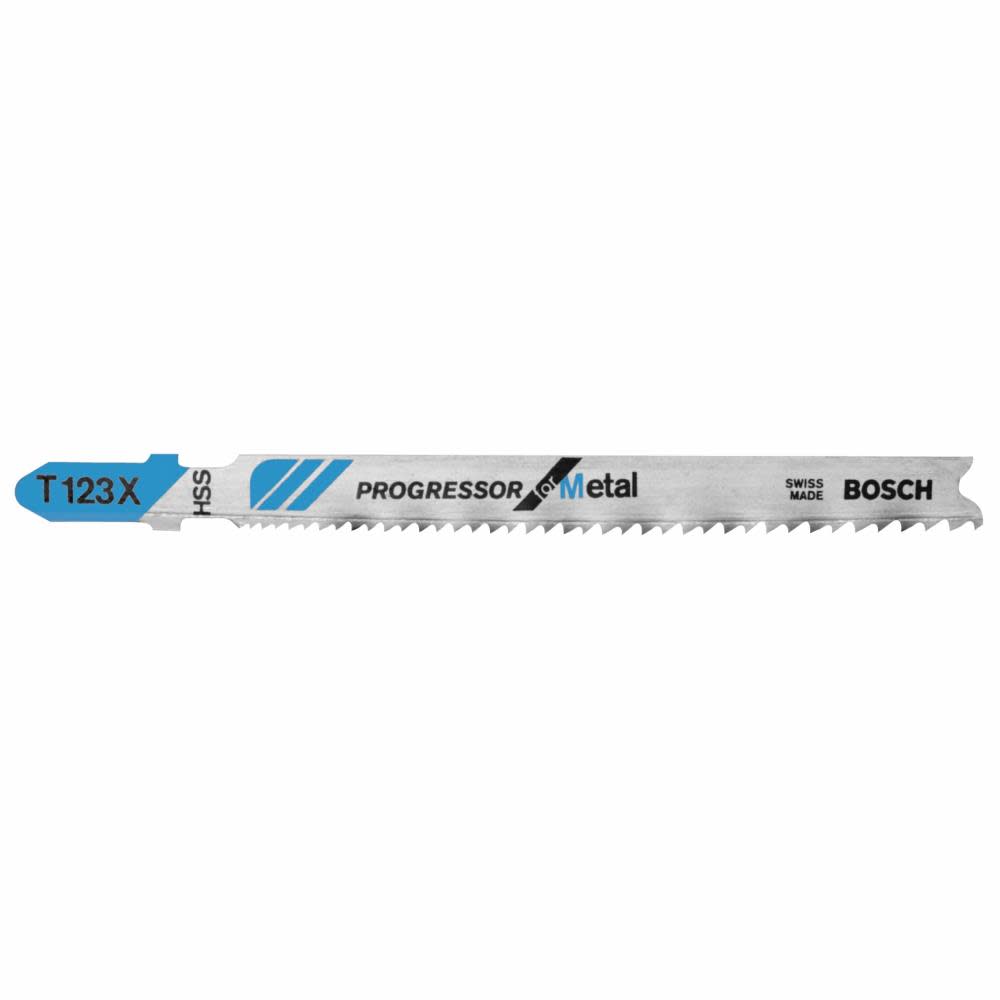 5 pc. 4 In. 10-24P TPI Progressor for Metal T-Shank Jig Saw Blades - Intensery