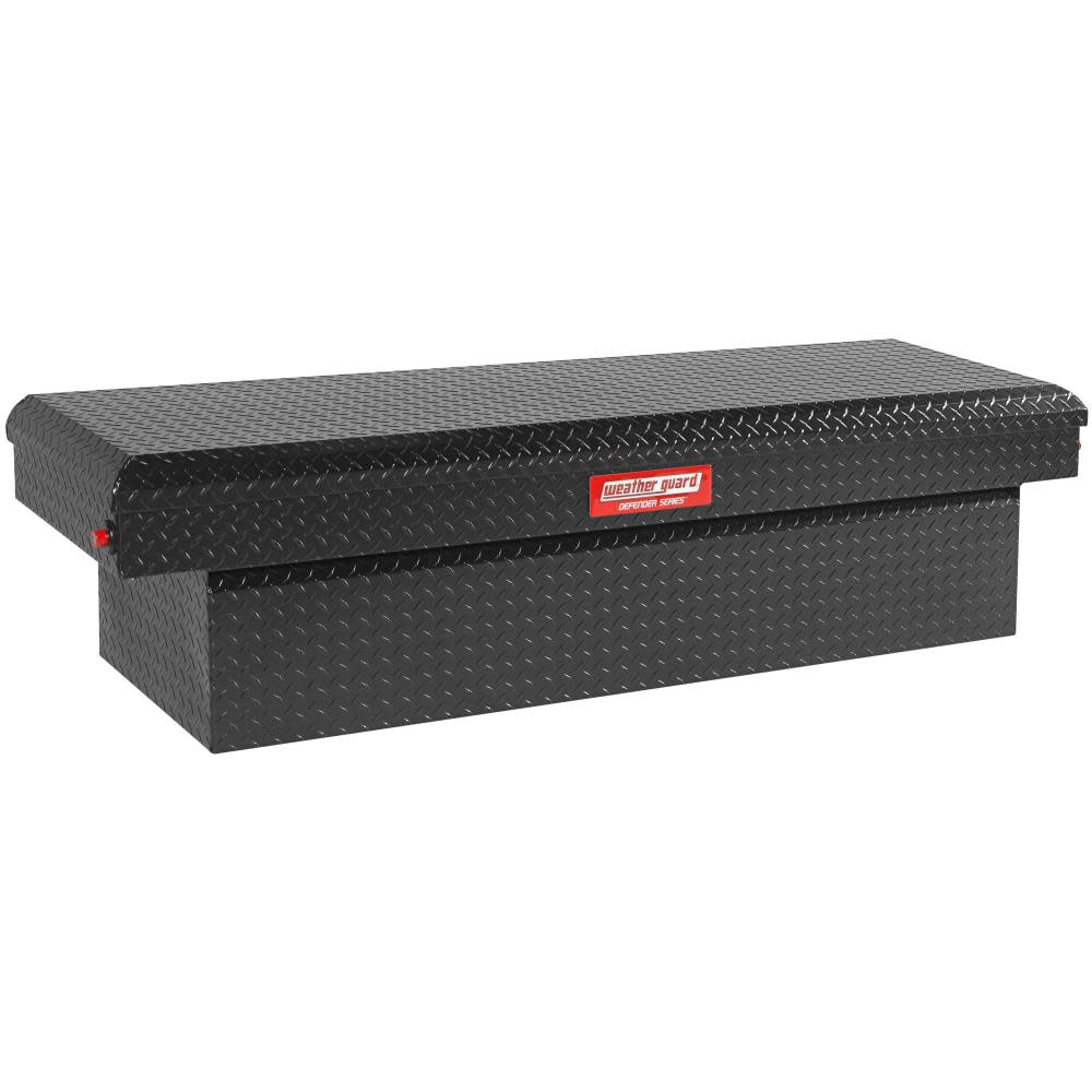 DEFENDER SERIES™ 300105-53-01 Full Size Saddle Box 71 x 19.7 x 17.7 Black - Intensery