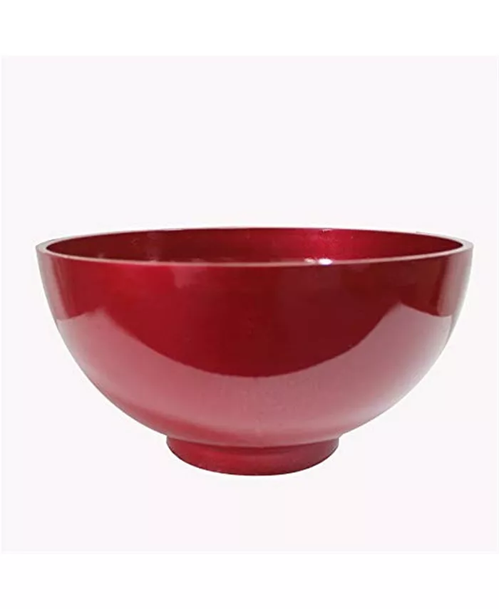 Gardener's Select Gardener Select Bowl Brick Shine Rose Planter 13 - Intensery