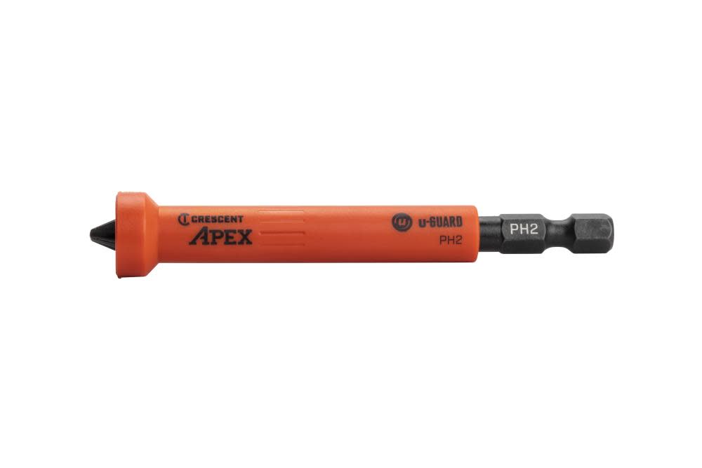 #2 Phillips™ u-GUARD™ Covered Impact Power Bit with Ring Magnet2 Pack - Intensery
