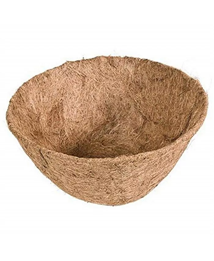 Panacea Products 88592 14-Inch Round Coco Fiber Liner， 1， Brown - Intensery