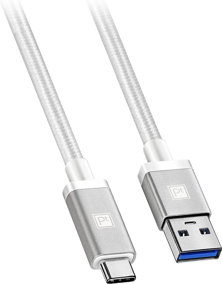 Platinum PT-MCAW-C 3ft Braided Charge Sync Cable - Intensery