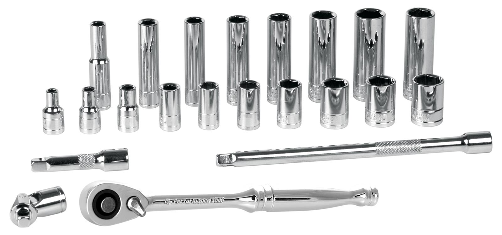 Performance Tool W36901 Performance Tool 22-Piece Socket Kits - Intensery