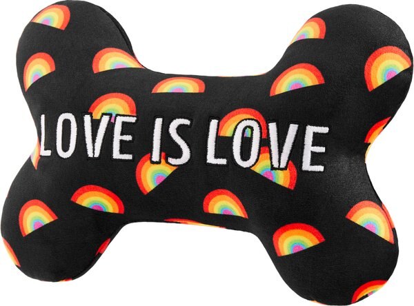 Frisco Pride Proud Pup Bone Plush Squeaky Dog Toy - Intensery