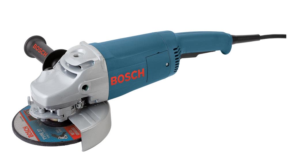 7 In 15 A Large Angle Grinder with Rat Tail Handle - Intensery