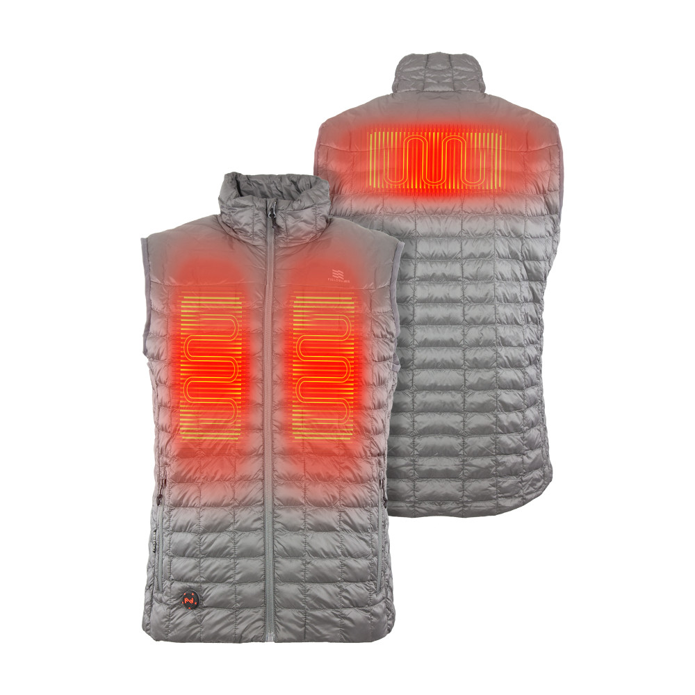 Mobile Warming Backcountry Vest Mens 7.4V Slate 2X - Intensery