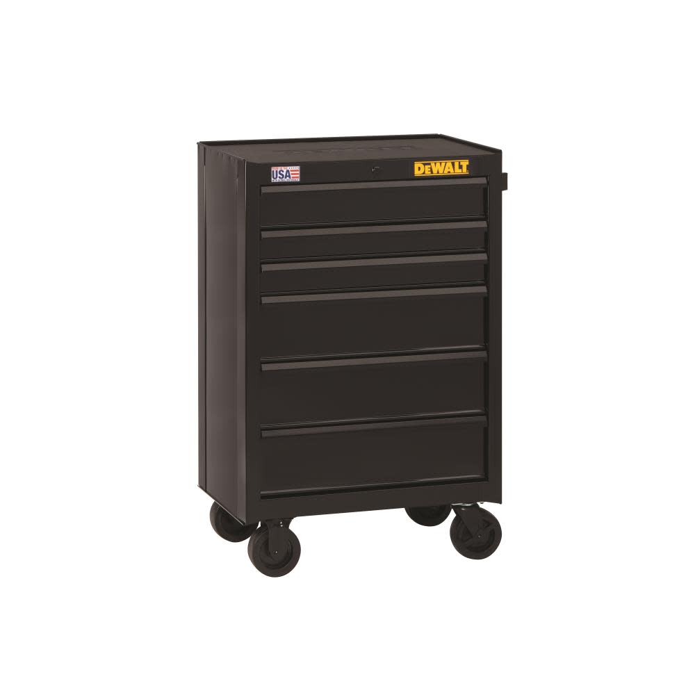 26 in. Wide 6-Drawer Rolling Tool Cabinet - Intensery